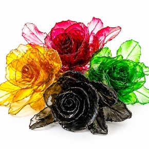 Konstgjorda blommor, dekor ros 1 st.