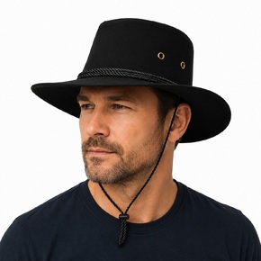 Cowboy hat, black