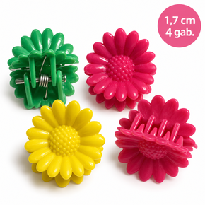 Mini hiusklipsit 4 kpl.