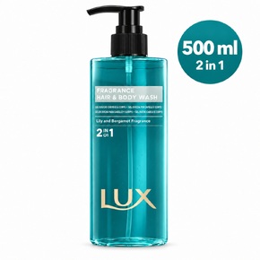 LUX Profesional 500 ml matu un ķermeņa mazgāšanas līdzeklis 2 in 1, dozators