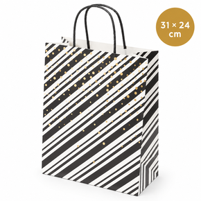 Подарочный пакет 31x24x12см