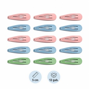 Hair clips 12 pcs