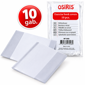 Exercise book covers, 210 x 340mm 10 pcs