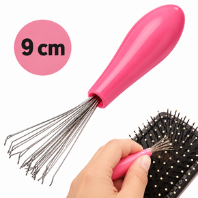 Hair comb cleaning accessory