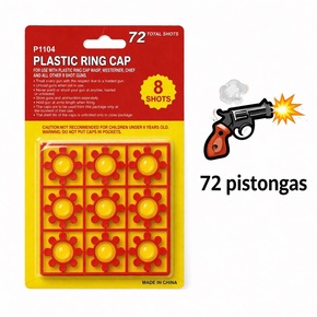 Ammunition till leksaksvapen – pistongkulor, 72 st