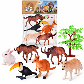 Exotic Animal Toy Set
