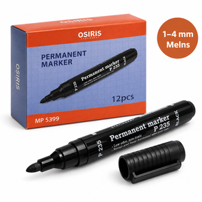 Marker black 1-4 mm