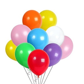 Färgglada ballonger, 10 st.