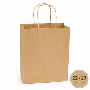 Eco-friendly gift bag, 27 x 22 x 11 cm