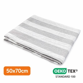 Kökshandduk 50x70, grå, 225 gr.