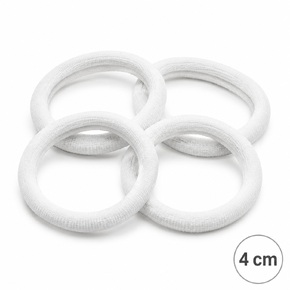 Hair band white 4pcs