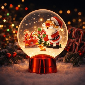 Julbelysning med LED-ljus