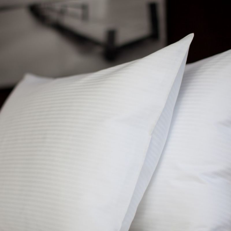 Pillow case 63x83 cm Hilton Superior satin stripe 4 mm with pocket lutini.eu Shop warehouse wholesale