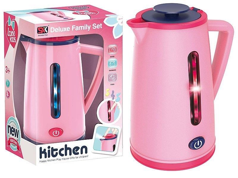 Toy kettle with sound and light lutini.eu Shop warehouse wholesale