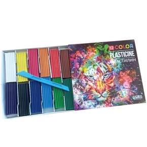 Plasticine 12 färger