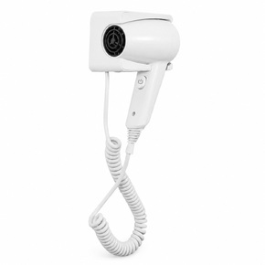 Glow 1400 W -hiustenkuivaaja, valkoinen, hotelleille