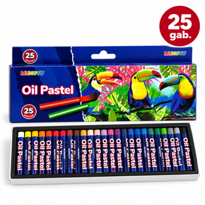 Oil pastels 25 colors