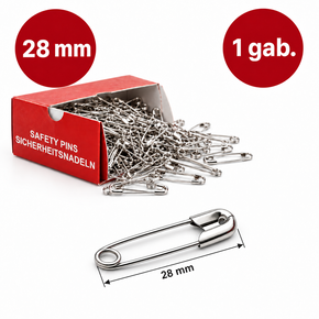 Safety pin, 28 mm, 1 piece