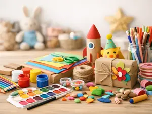 Radošie materiāli bērniem ikdienai un dāvanām