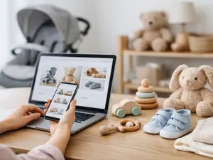 Bērnu preces internetā: kā pirkt pārdomāti