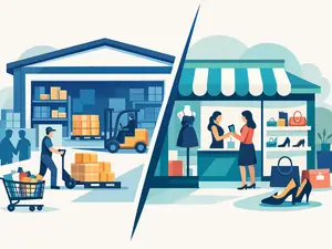 Noliktavas veikals vai specializēts veikals?